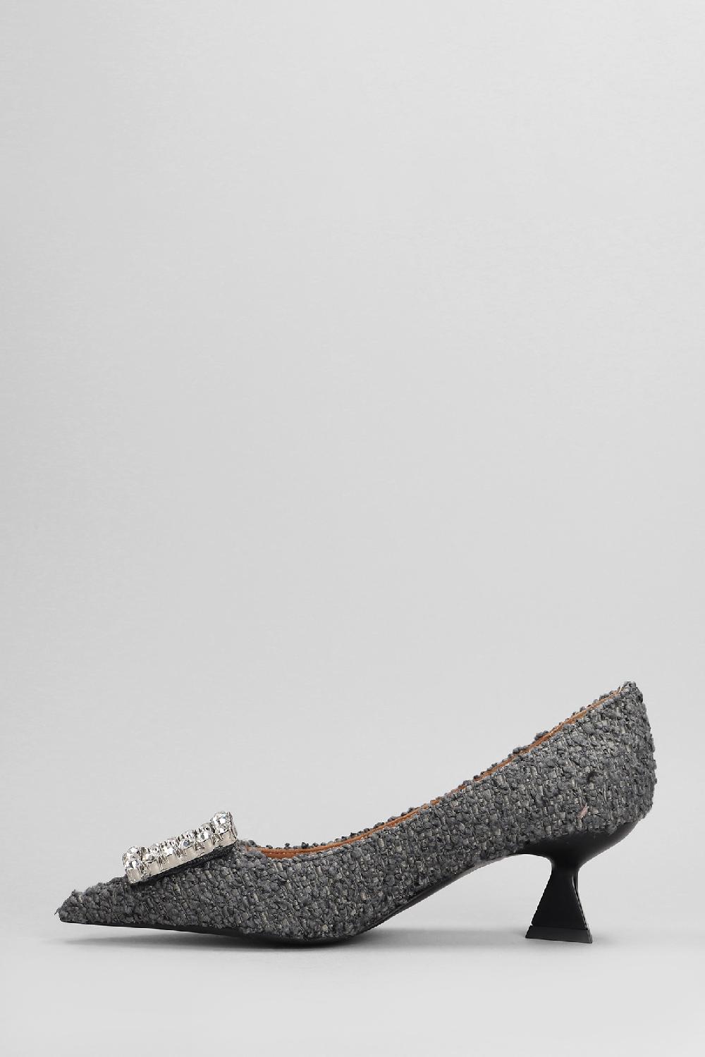 Deliberti Festa Decollete Evilly In Lana Grigia Cod. 402845 - Deliberti The Luxury Shopping