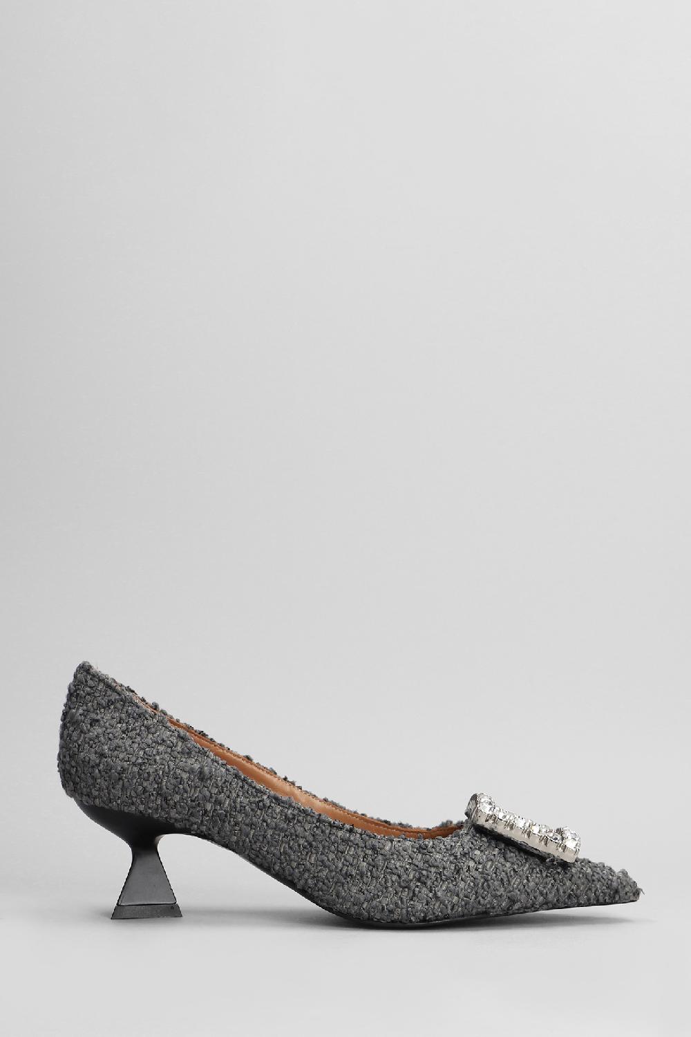 Deliberti Festa Decollete evilly in lana grigia cod. 402845 - Deliberti The Luxury Shopping
