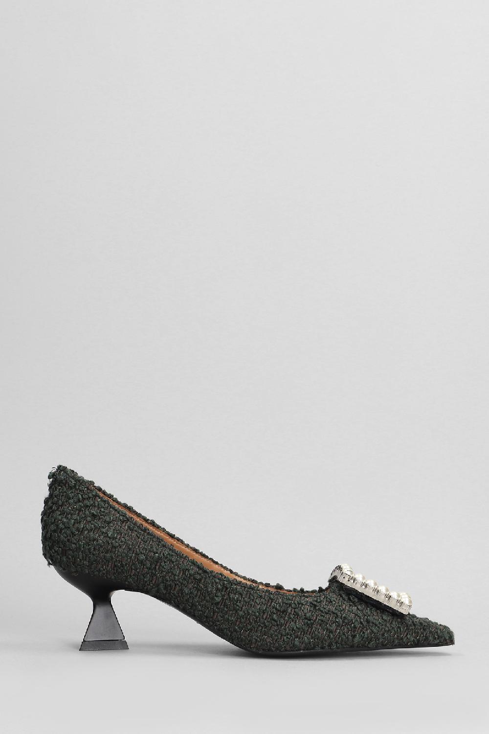 Deliberti Festa Decollete evilly in lana verde cod. 402846 - Deliberti The Luxury Shopping