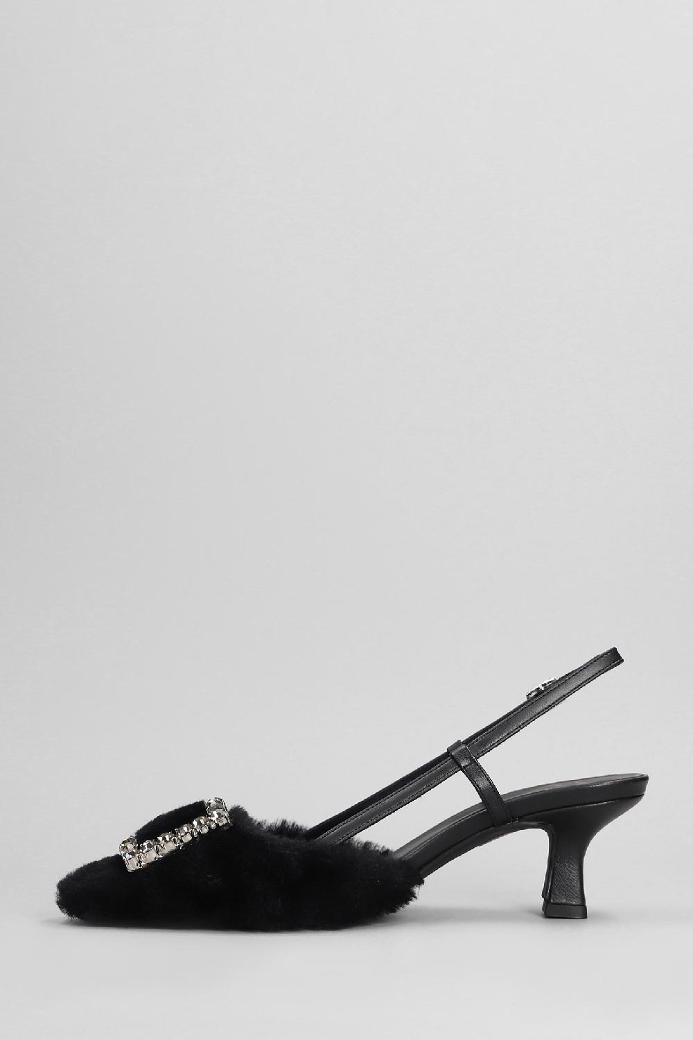 Deliberti Festa Decollete Stefi In Pelle Nera Cod. 402858 - Deliberti The Luxury Shopping