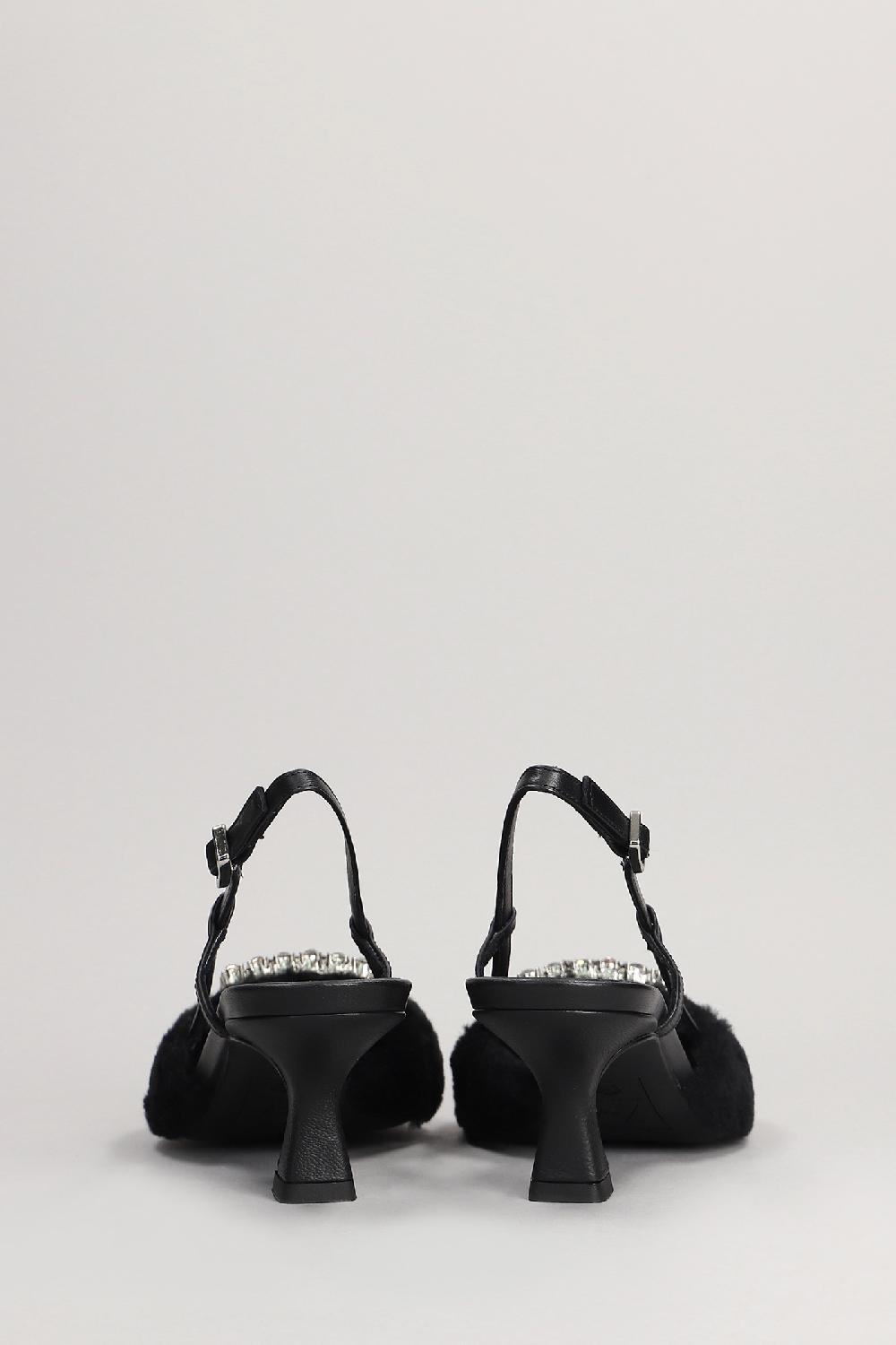 Deliberti Festa Decollete Stefi In Pelle Nera Cod. 402858 - Deliberti The Luxury Shopping