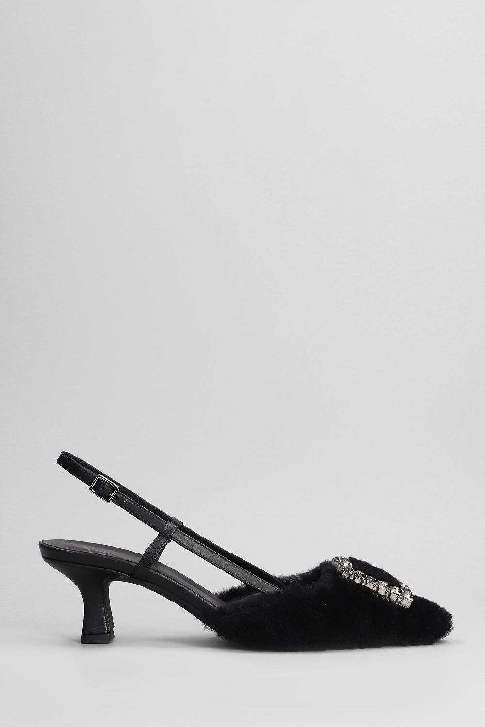Deliberti Festa Decollete stefi in pelle nera cod. 402858 - Deliberti The Luxury Shopping