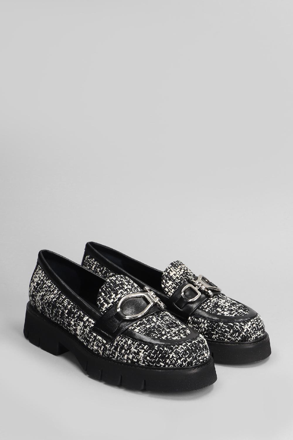 Deliberti Festa Mocassini Ivan In Lana Nera Cod. 405946 - Deliberti The Luxury Shopping