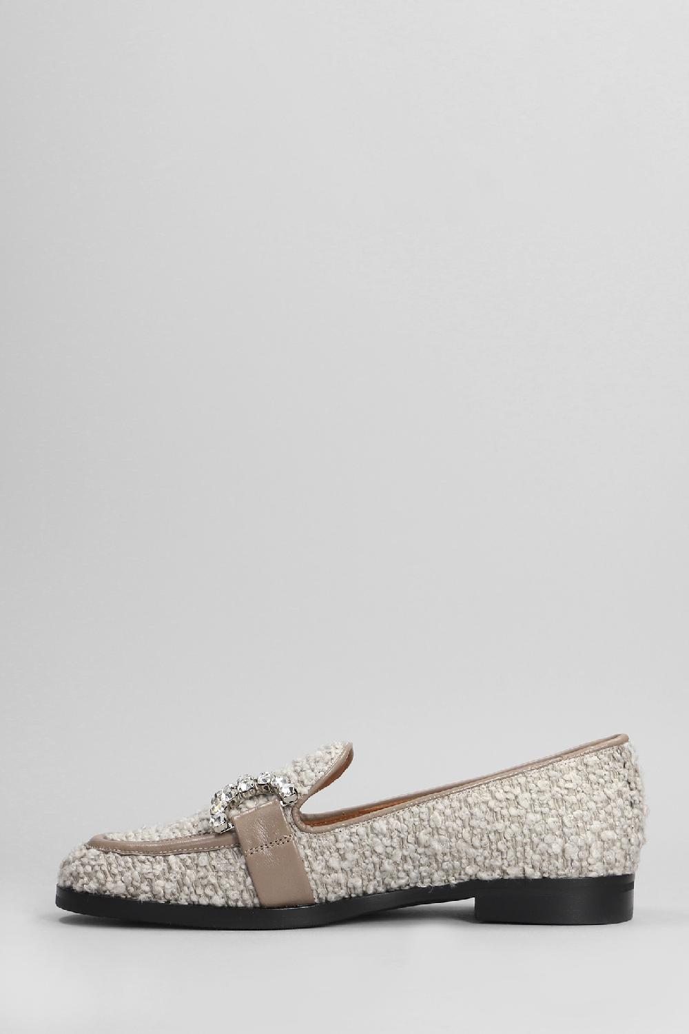 Deliberti Festa Mocassini Joys In Lana Beige Cod. 402852 - Deliberti The Luxury Shopping