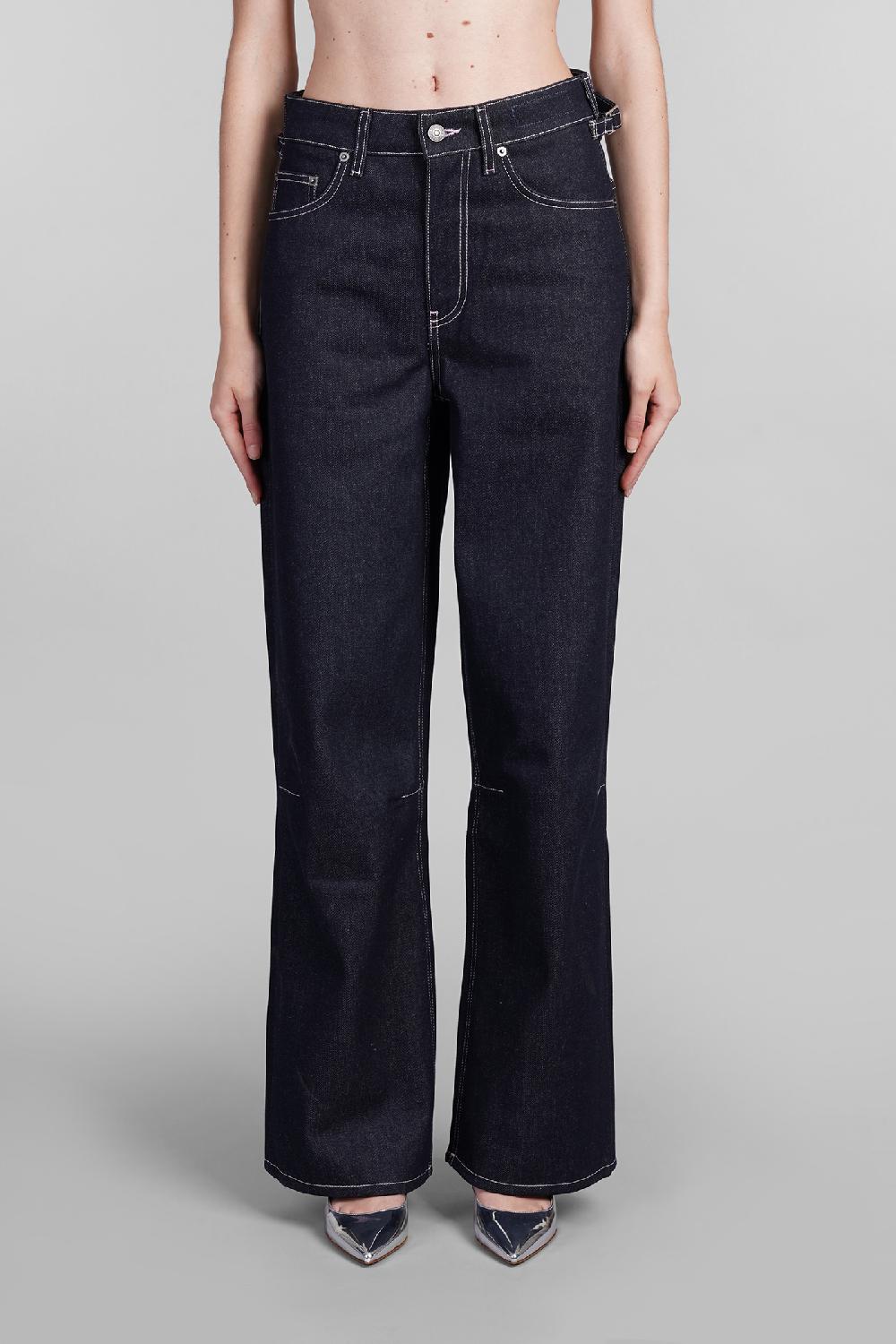 Deliberti Fiorucci Jeans in cotone blu cod. 401883 - Deliberti The Luxury Shopping