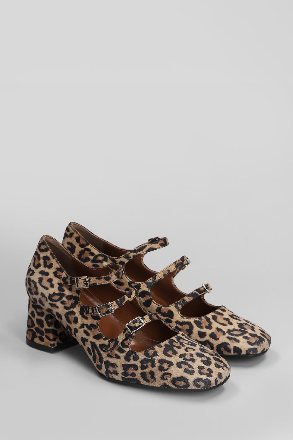 Deliberti Frangisole Decollete In Camoscio Animalier Cod. 410095 - Deliberti The Luxury Shopping