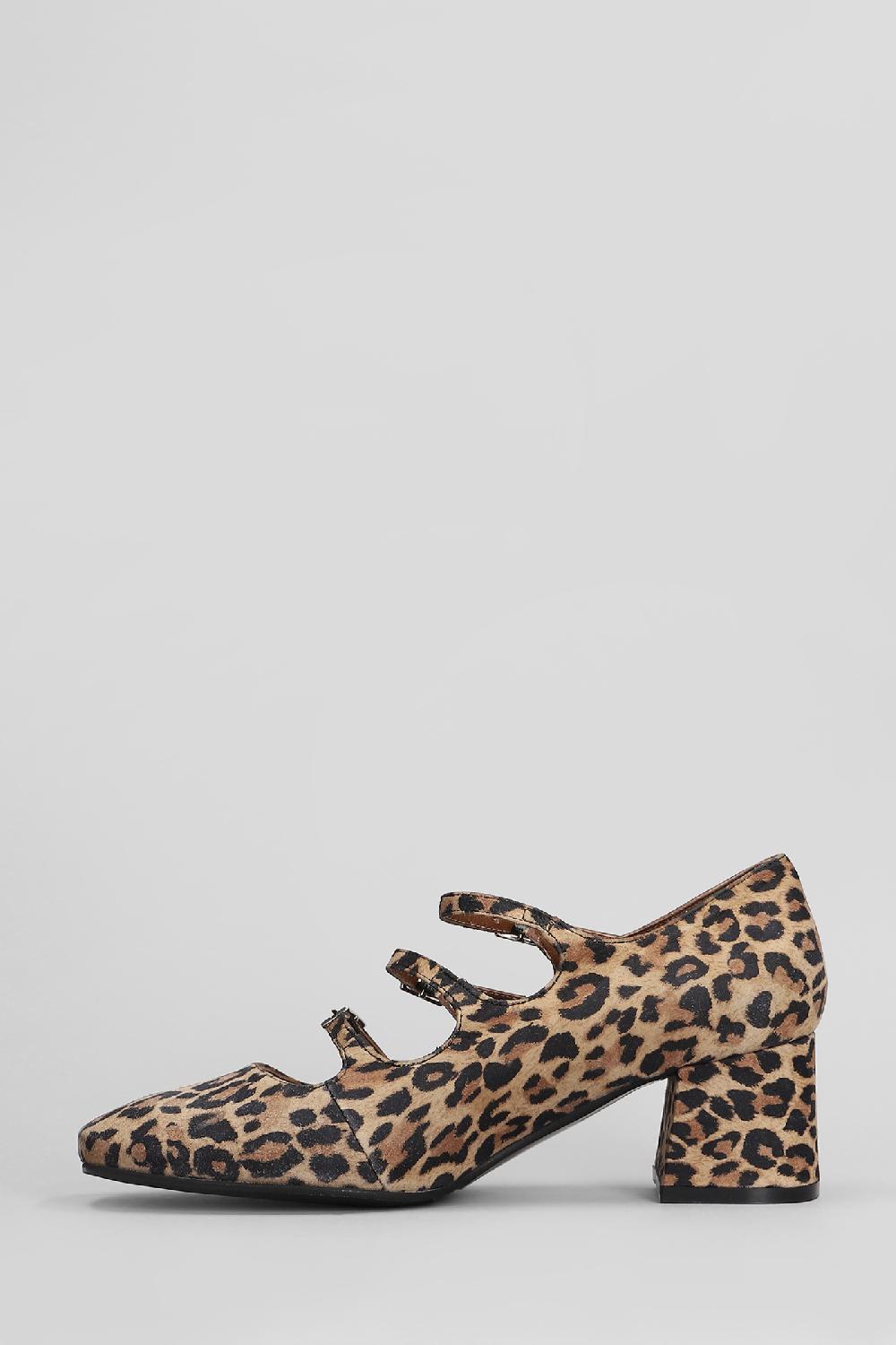 Deliberti Frangisole Decollete In Camoscio Animalier Cod. 410095 - Deliberti The Luxury Shopping