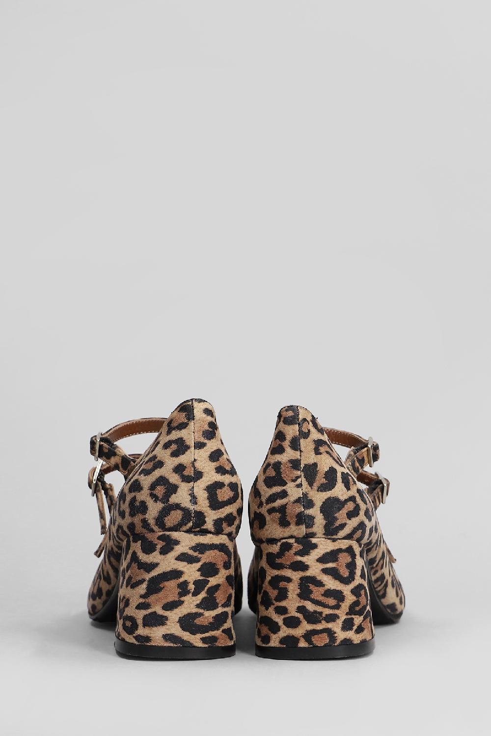 Deliberti Frangisole Decollete In Camoscio Animalier Cod. 410095 - Deliberti The Luxury Shopping