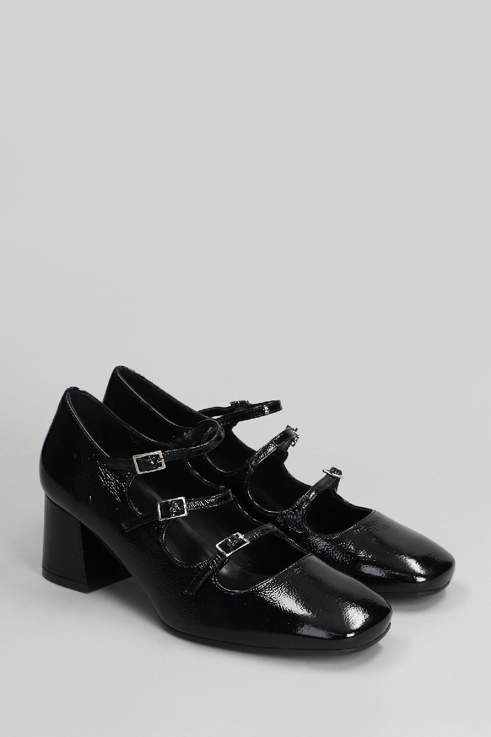 Deliberti Frangisole Decollete In Pelle Nera Cod. 410094 - Deliberti The Luxury Shopping