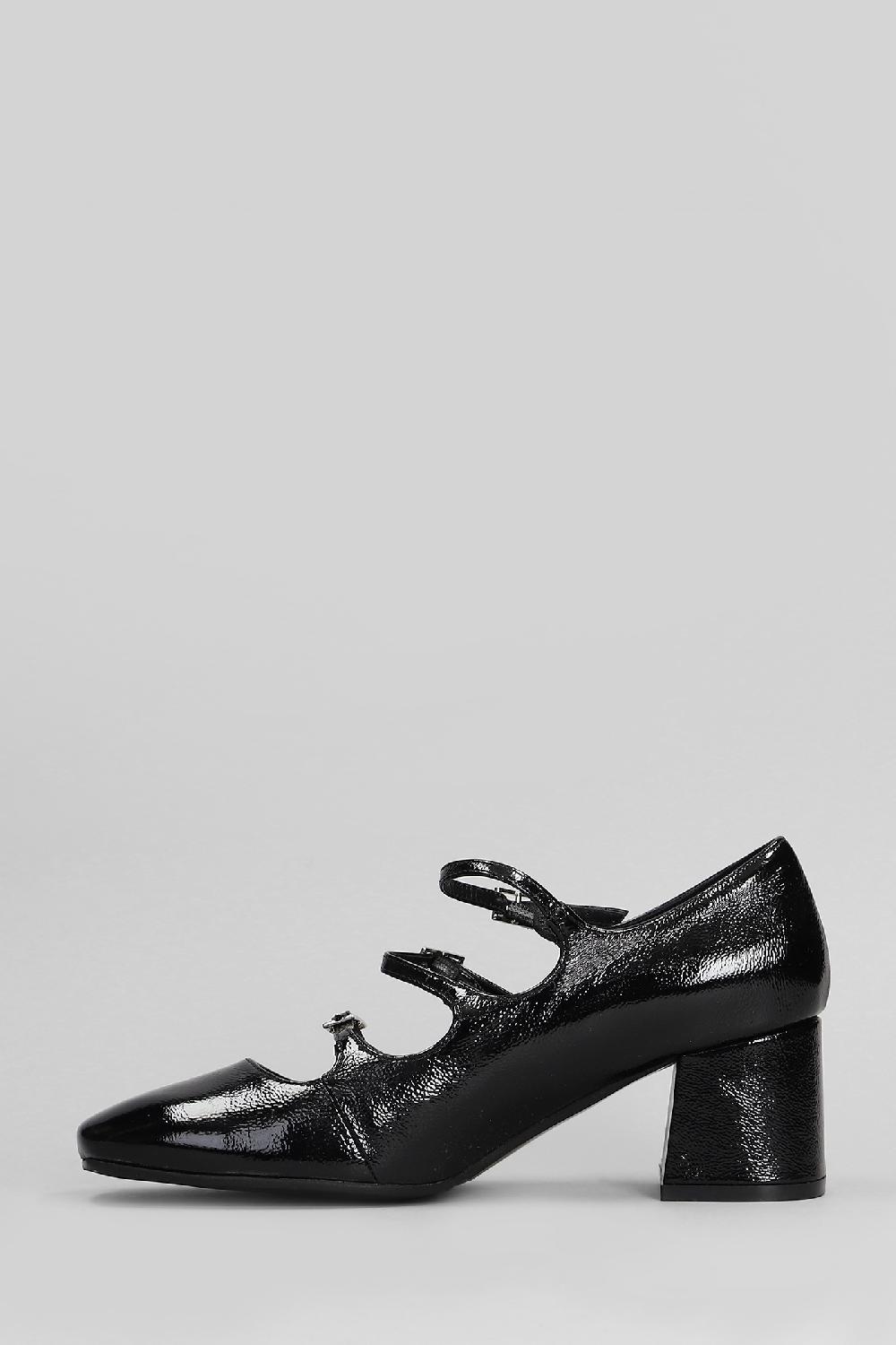 Deliberti Frangisole Decollete In Pelle Nera Cod. 410094 - Deliberti The Luxury Shopping