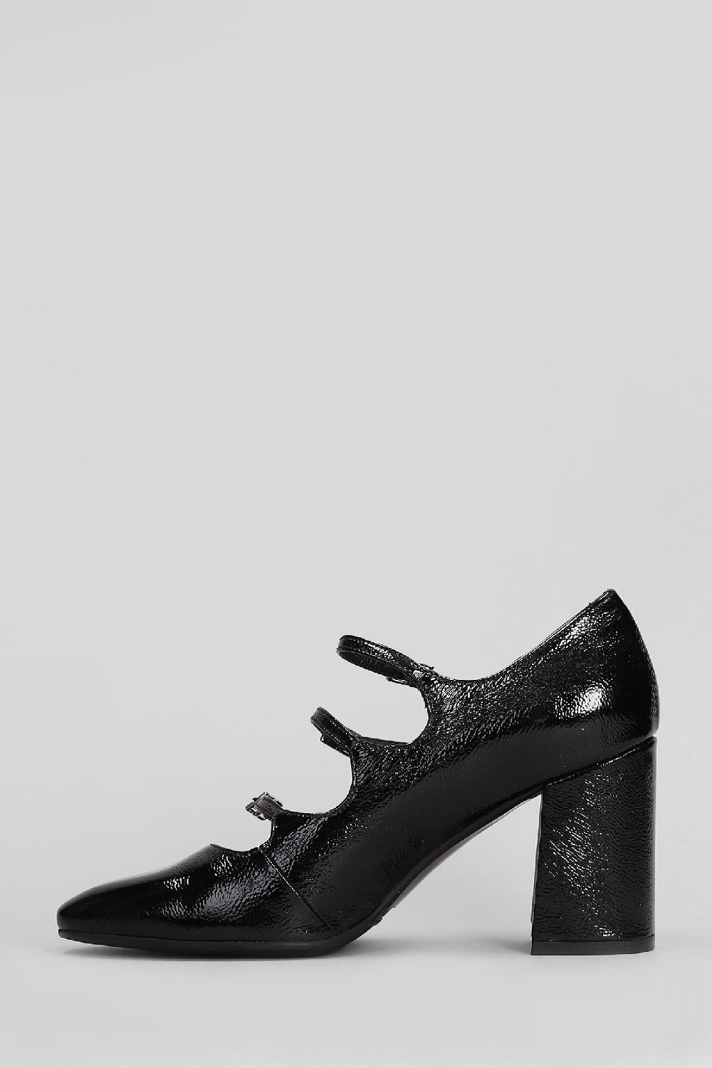 Deliberti Frangisole Decollete In Pelle Nera Cod. 410096 - Deliberti The Luxury Shopping