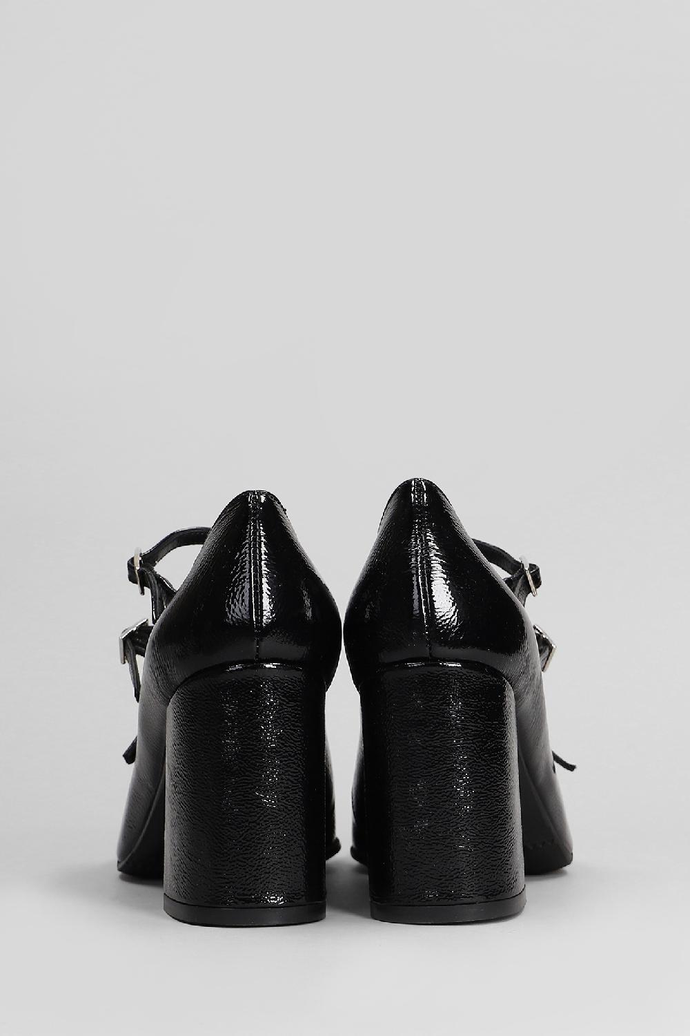 Deliberti Frangisole Decollete In Pelle Nera Cod. 410096 - Deliberti The Luxury Shopping