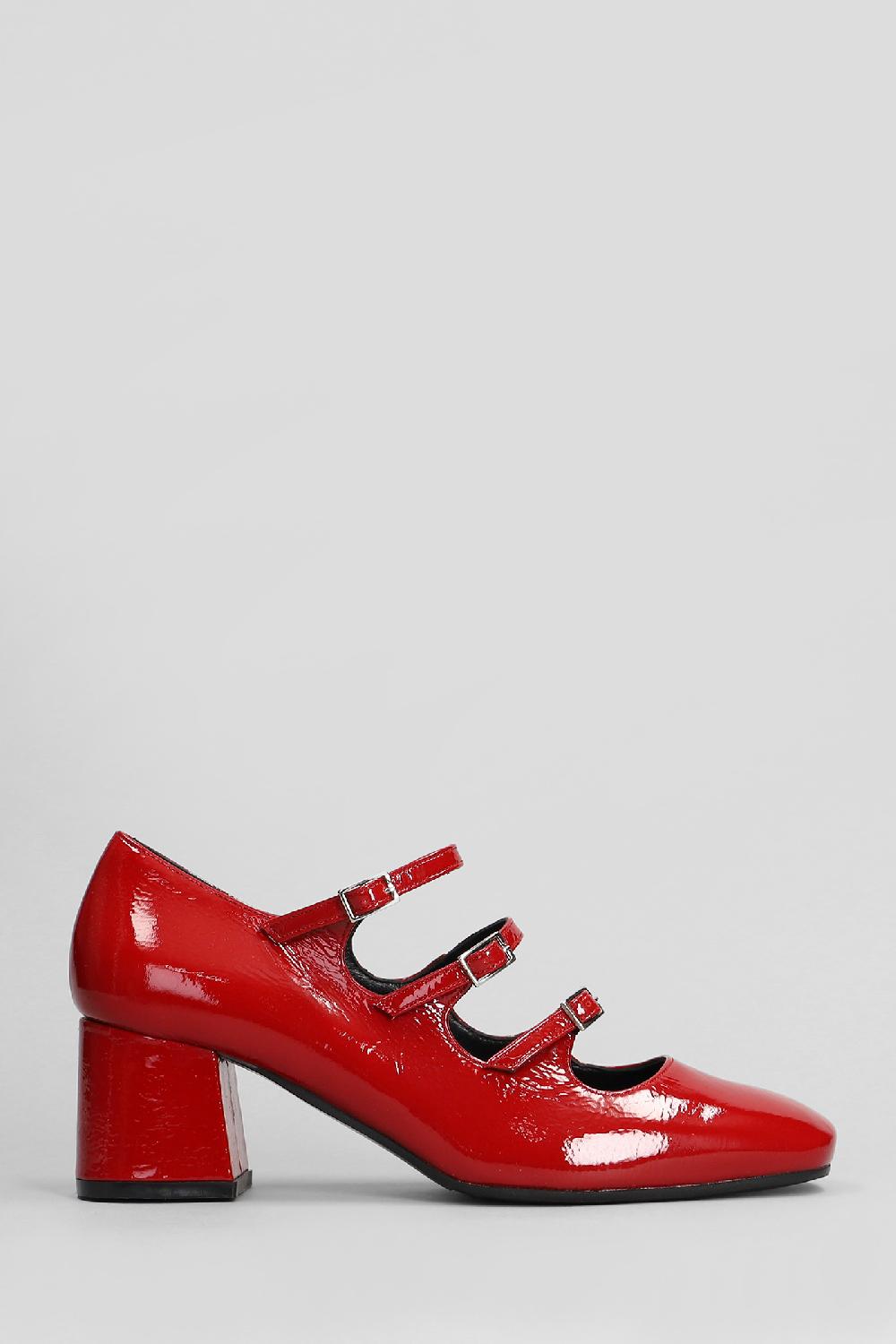 Deliberti Frangisole Decollete in pelle rossa cod. 410093 - Deliberti The Luxury Shopping