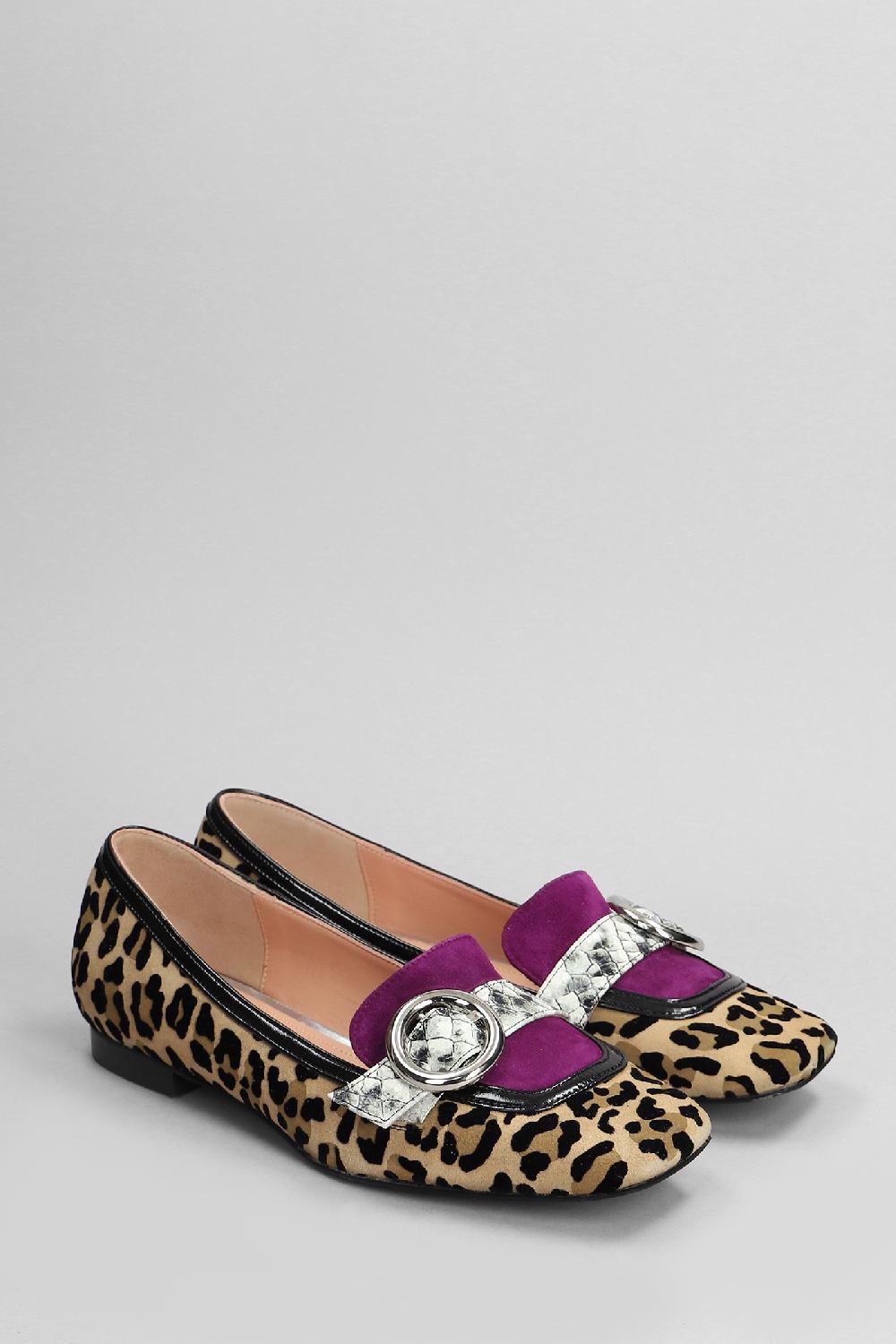 Deliberti Fratelli Russo Ballerine In Camoscio Animalier Cod. 409196 - Deliberti The Luxury Shopping