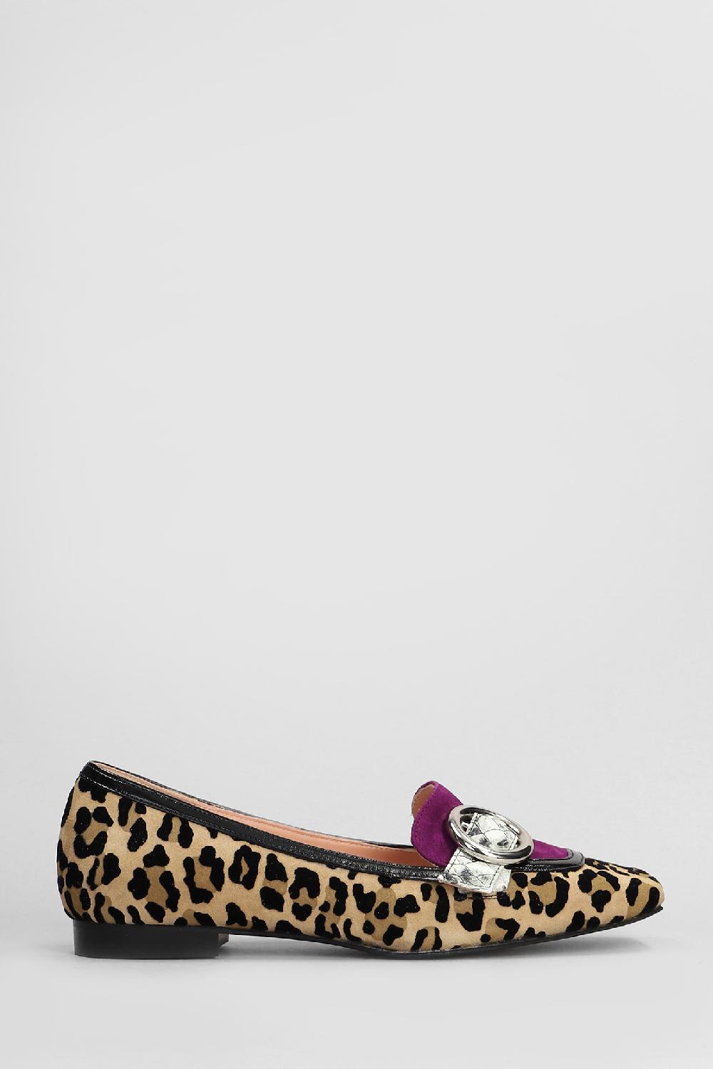 Deliberti Fratelli Russo Ballerine in camoscio animalier cod. 409196 - Deliberti The Luxury Shopping