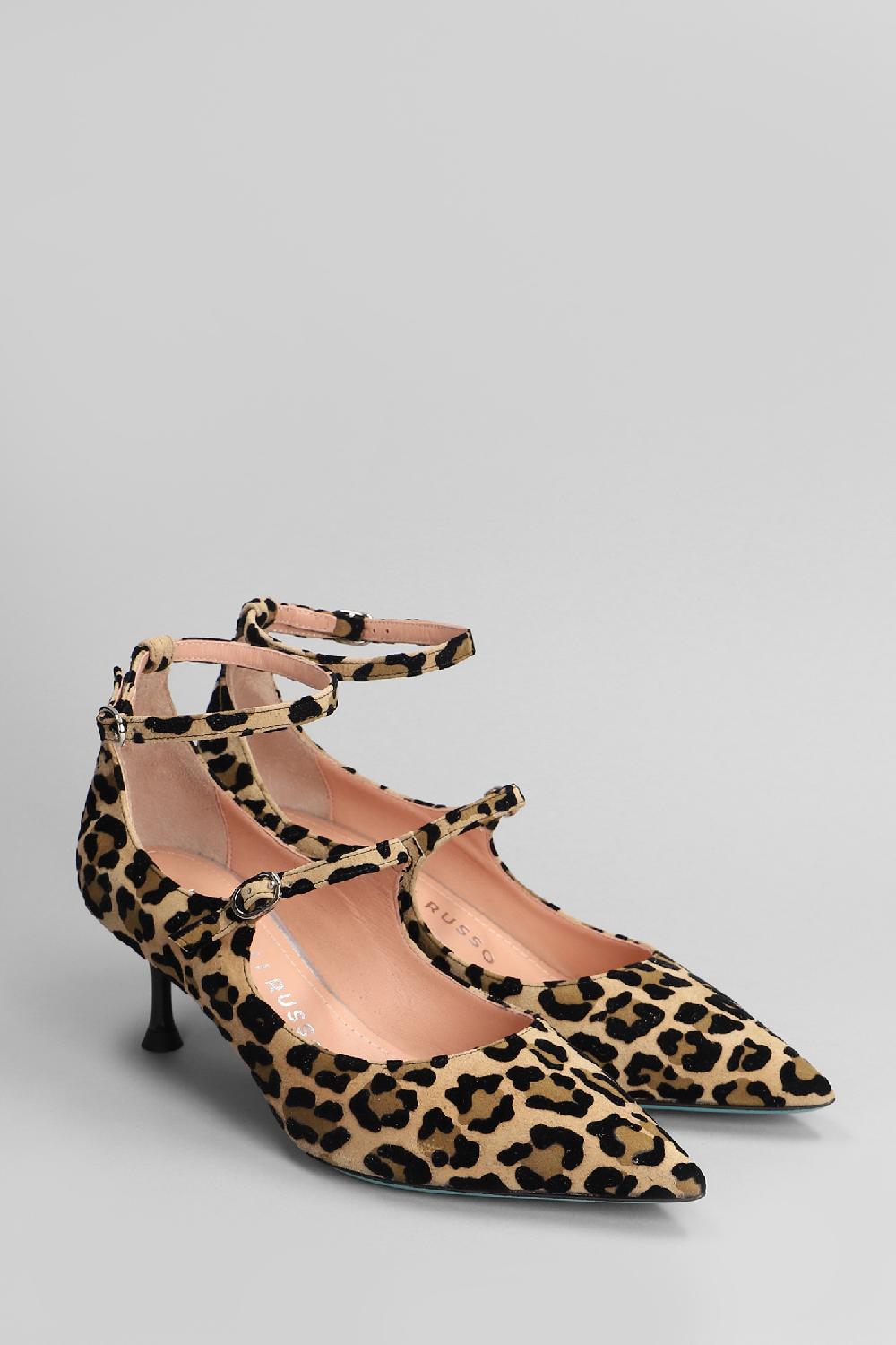 Deliberti Fratelli Russo Decollete In Camoscio Animalier Cod. 405915 - Deliberti The Luxury Shopping