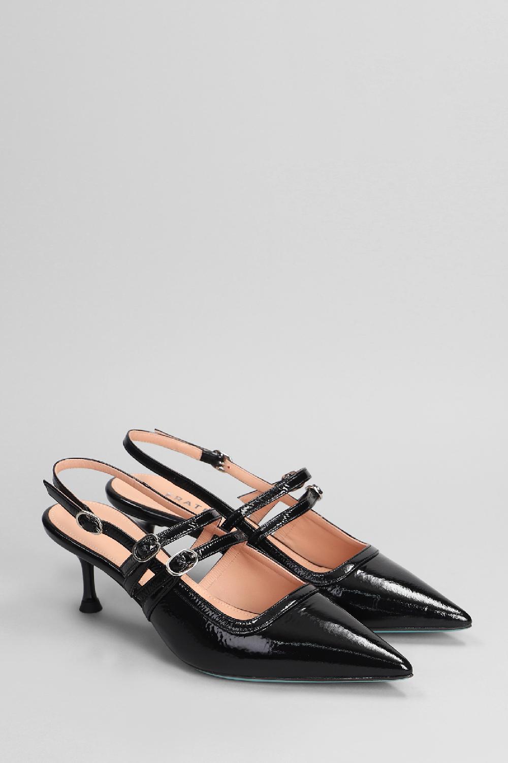 Deliberti Fratelli Russo Decollete In Pelle Nera Cod. 402410 - Deliberti The Luxury Shopping
