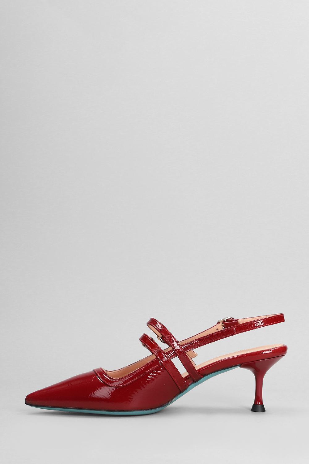 Deliberti Fratelli Russo Decollete In Pelle Rossa Cod. 402944 - Deliberti The Luxury Shopping
