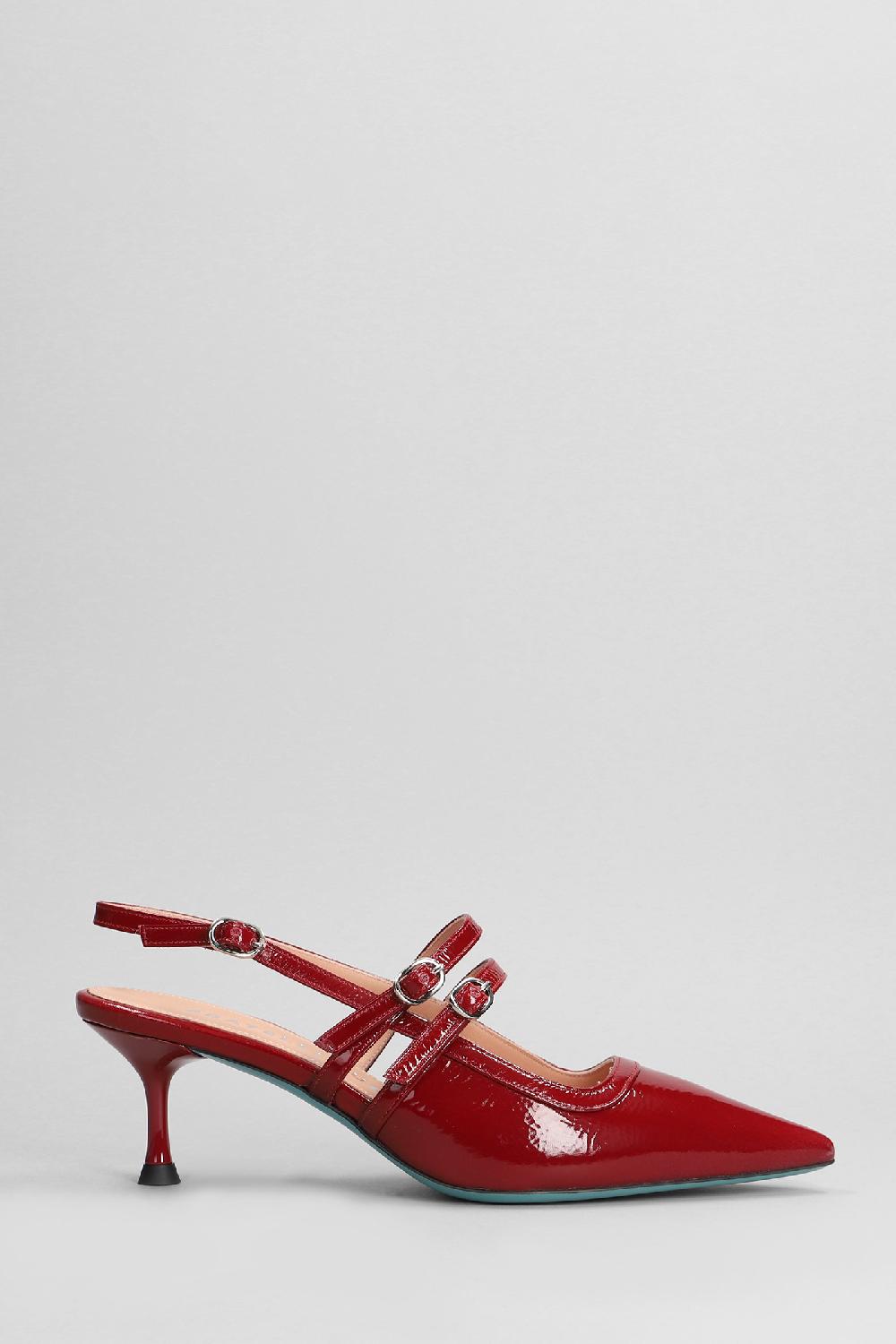 Deliberti Fratelli Russo Decollete in pelle rossa cod. 402944 - Deliberti The Luxury Shopping