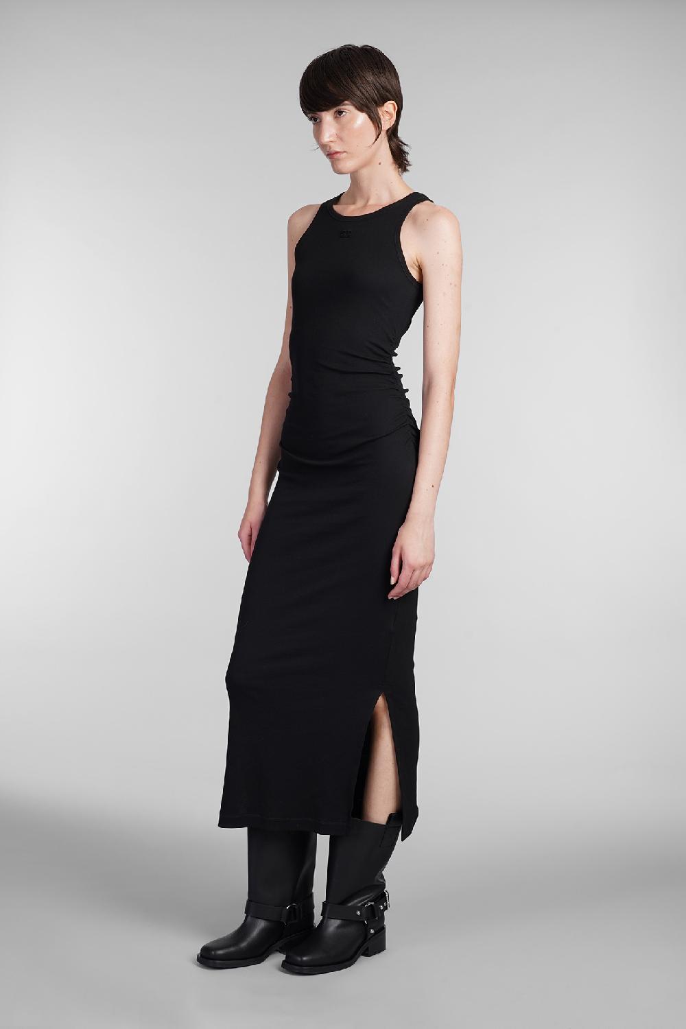 Deliberti Ganni Abito In Cotone Nero Cod. 403459 - Deliberti The Luxury Shopping