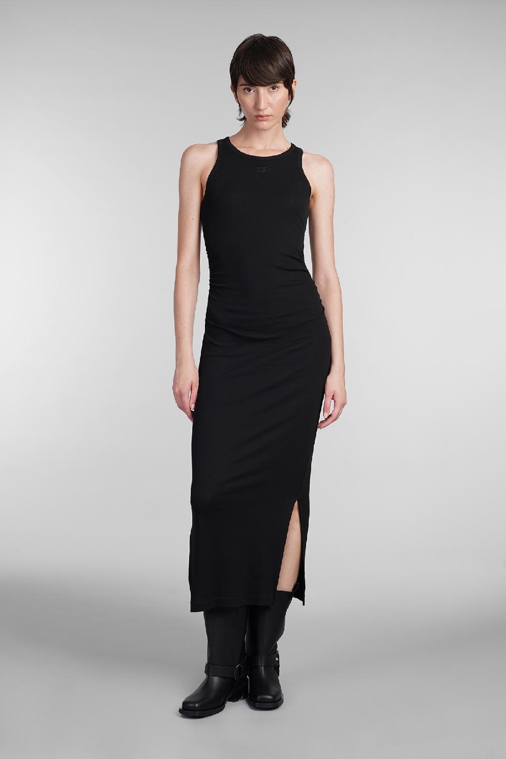 Deliberti Ganni Abito in cotone nero cod. 403459 - Deliberti The Luxury Shopping