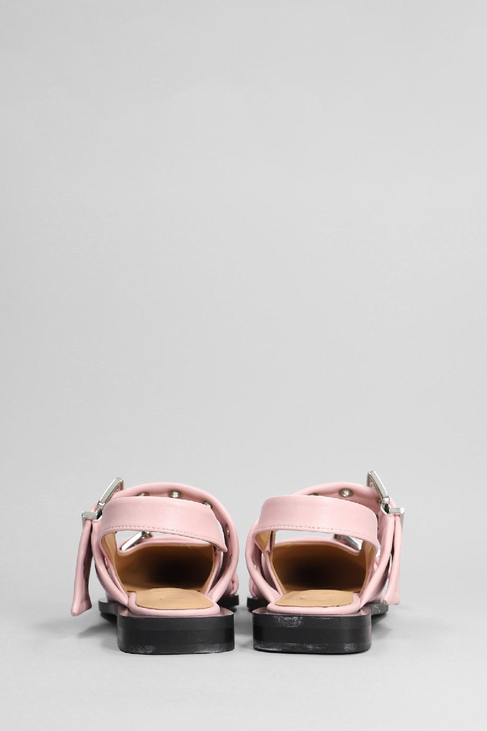 Deliberti Ganni Ballerine In Pelle Rosa Cod. 403429 - Deliberti The Luxury Shopping