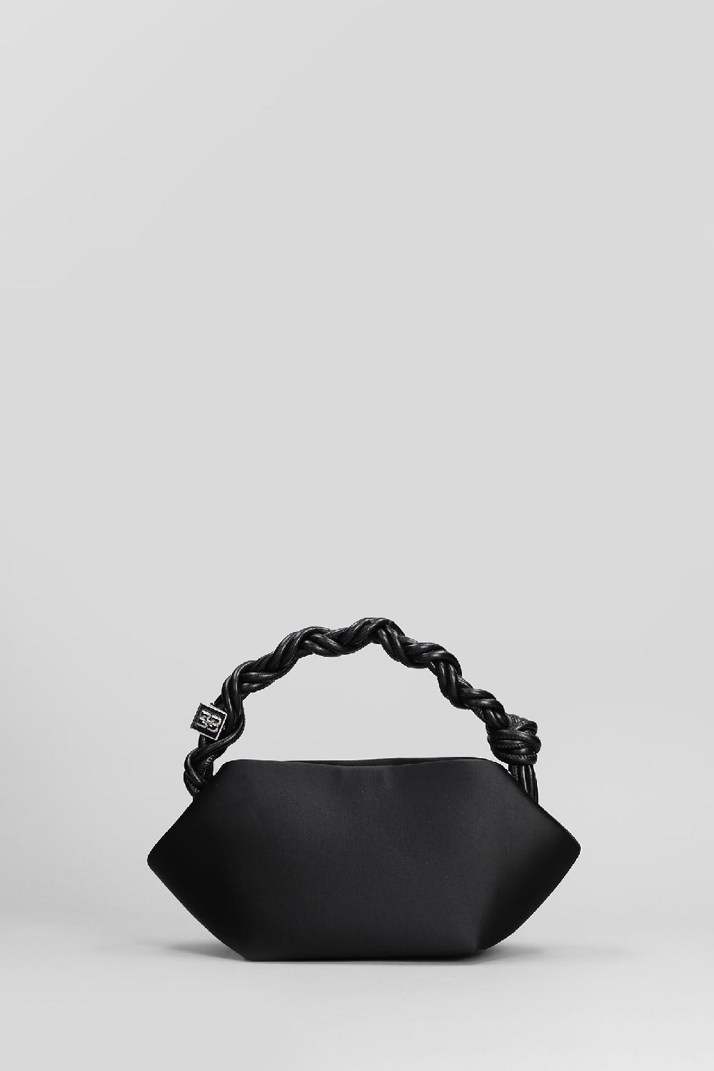 Deliberti Ganni Borsa A Spalla Bou Bag Mini In Poliestere Nero Cod. 409925 - Deliberti The Luxury Shopping