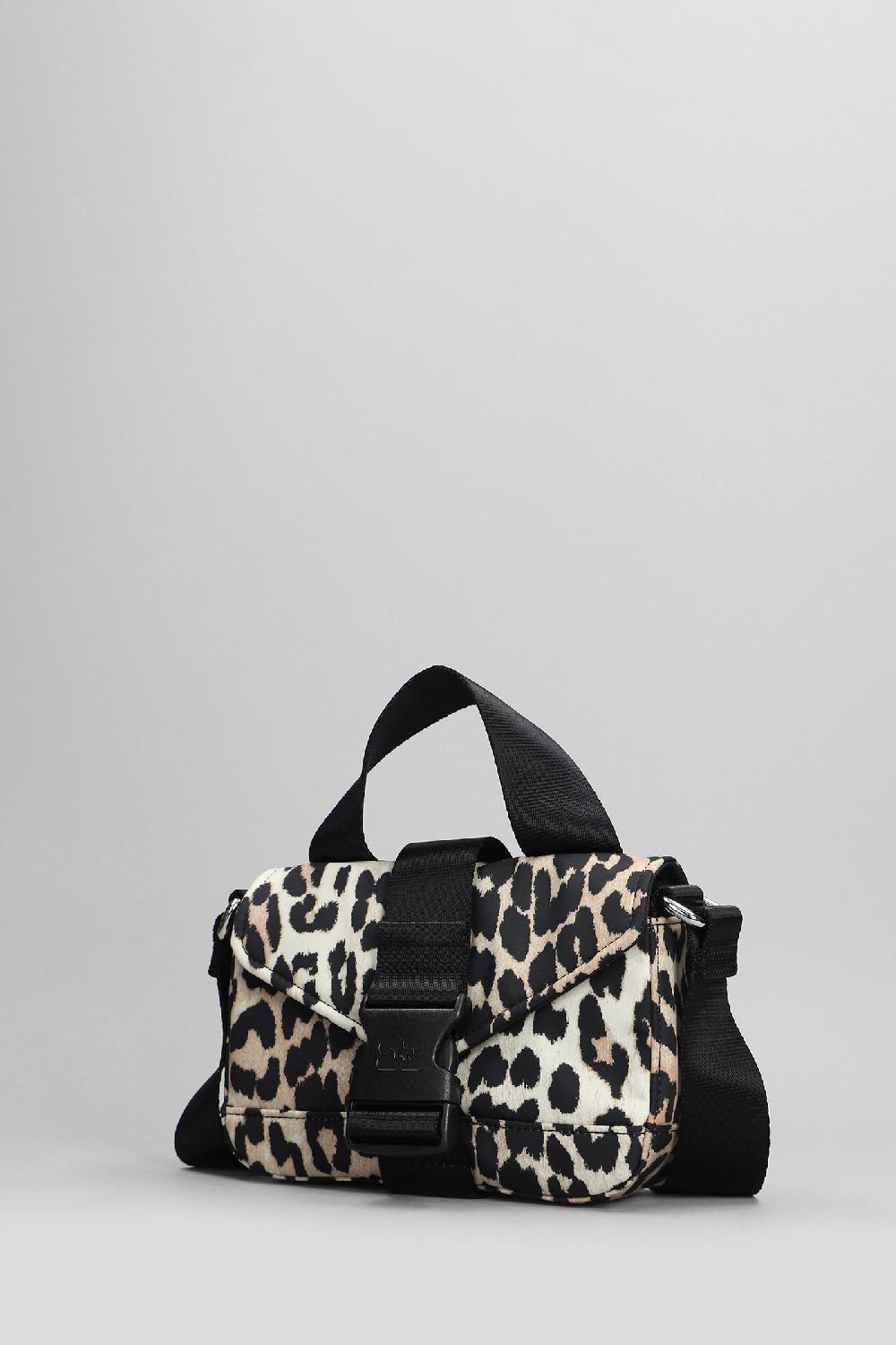 Deliberti Ganni Borsa A Spalla In Poliestere Animalier Cod. 403465 - Deliberti The Luxury Shopping