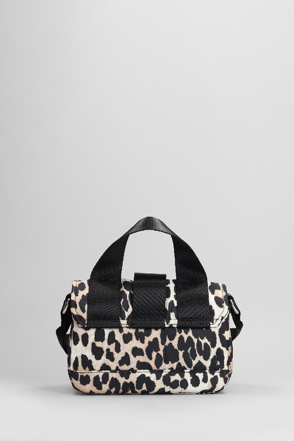 Deliberti Ganni Borsa A Spalla In Poliestere Animalier Cod. 403465 - Deliberti The Luxury Shopping