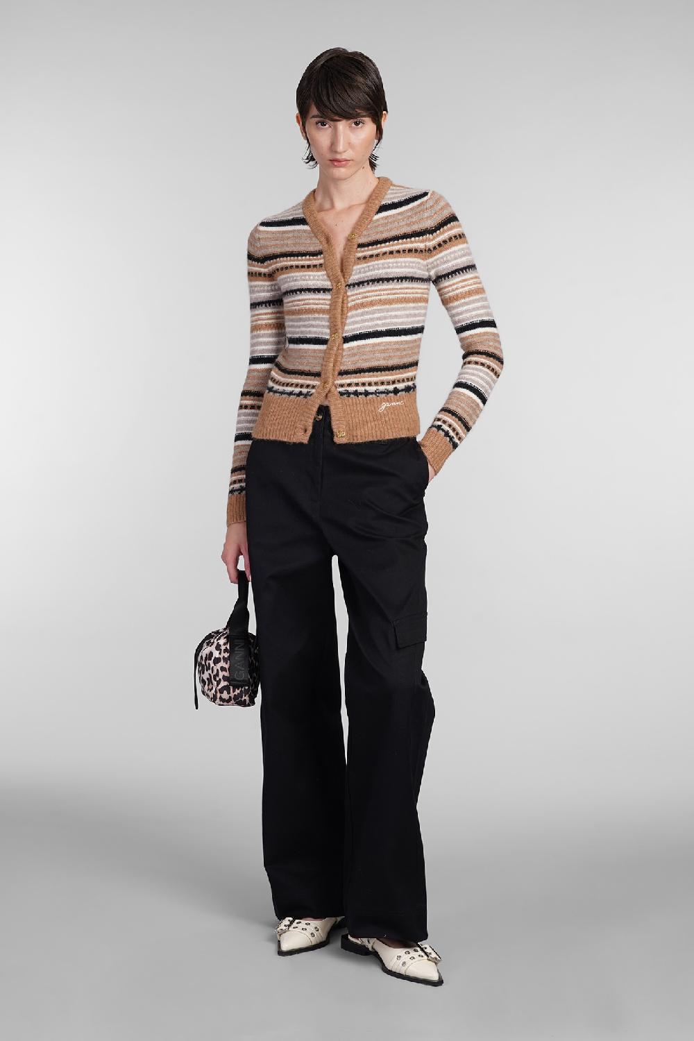 Deliberti Ganni Cardigan In Lana Beige Cod. 403439 - Deliberti The Luxury Shopping