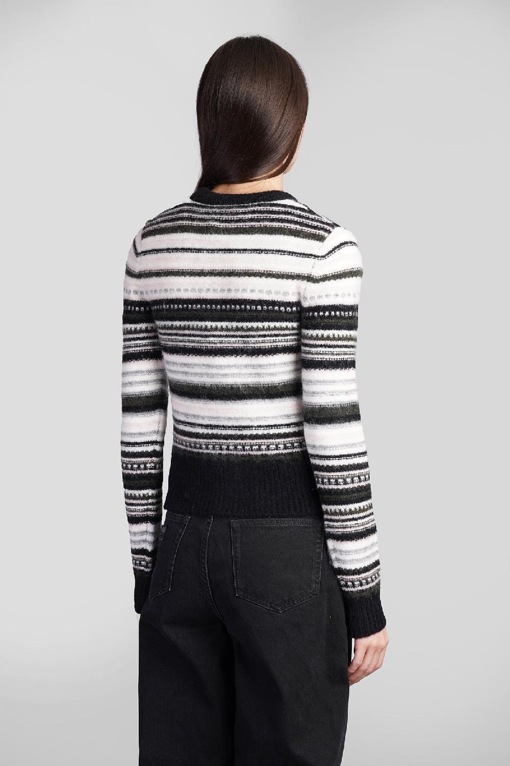 Deliberti Ganni Cardigan In Lana Nera Cod. 409935 - Deliberti The Luxury Shopping