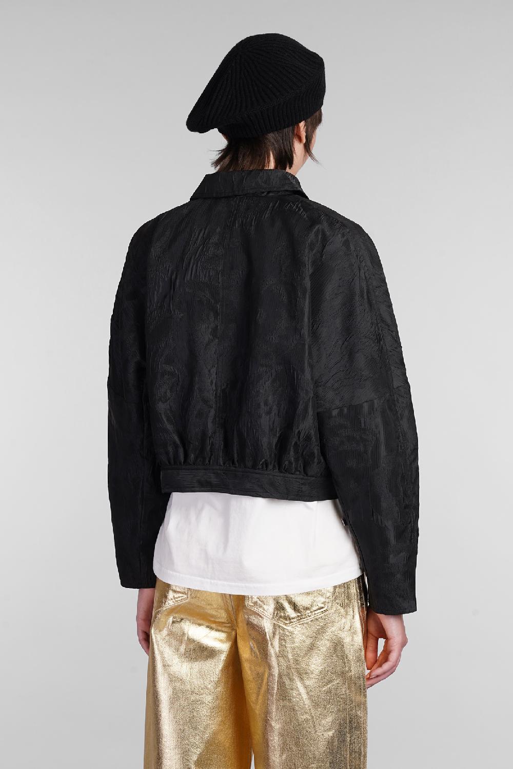 Deliberti Ganni Giacca Casual In Poliestere Nero Cod. 403426 - Deliberti The Luxury Shopping