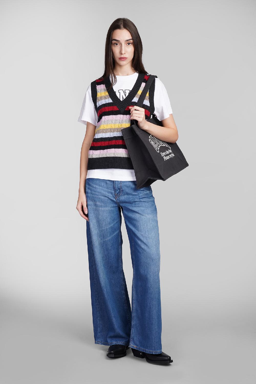 Deliberti Ganni Gilet In Lana Multicolor Cod. 409958 - Deliberti The Luxury Shopping