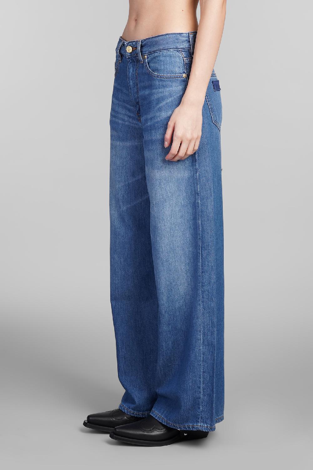 Deliberti Ganni Jeans In Cotone Blu Cod. 403494 - Deliberti The Luxury Shopping