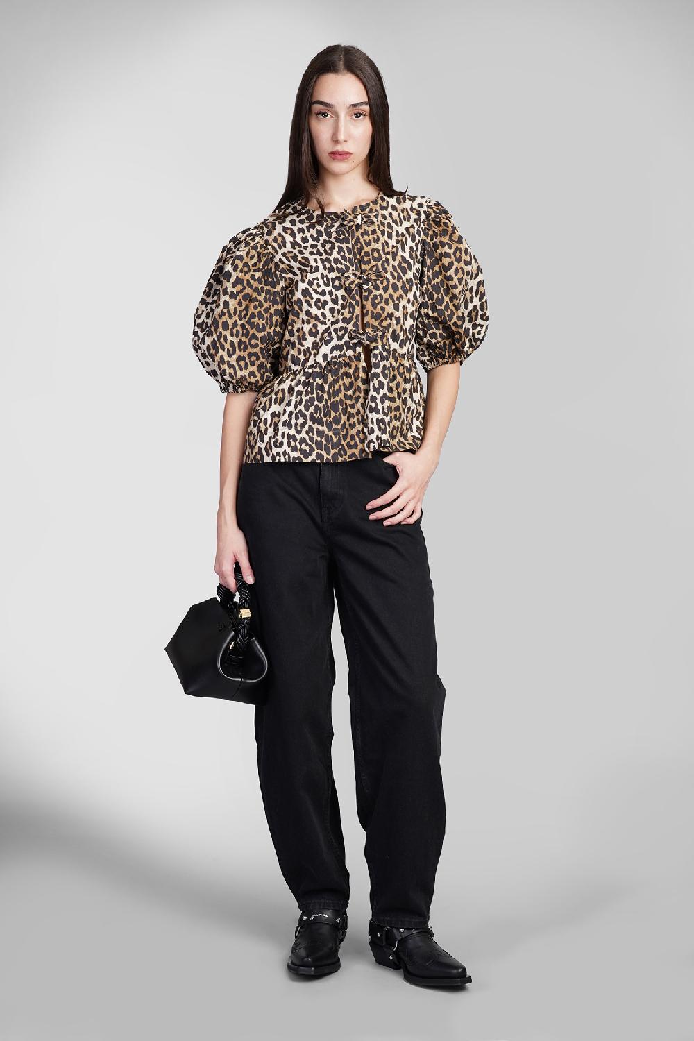 Deliberti Ganni Jeans In Cotone Nero Cod. 409929 - Deliberti The Luxury Shopping