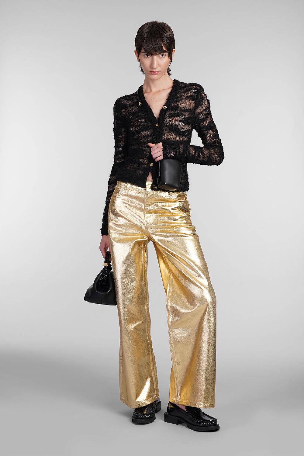 Deliberti Ganni Jeans In Cotone Oro Cod. 403488 - Deliberti The Luxury Shopping