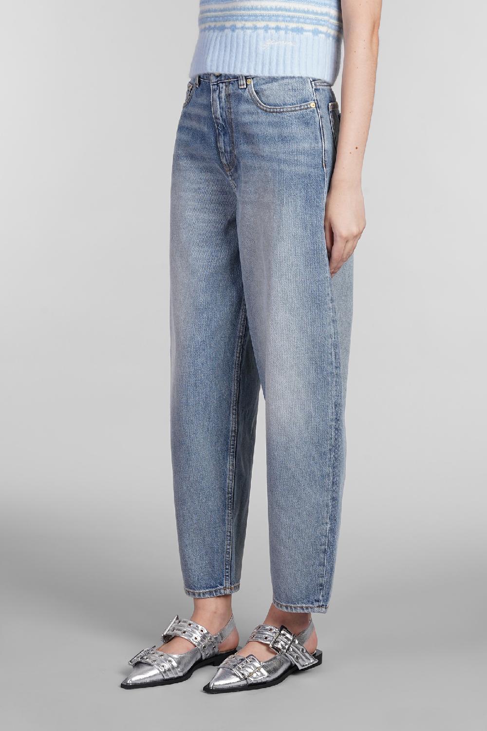 Deliberti Ganni Jeans Stary In Cotone Blu Cod. 402389 - Deliberti The Luxury Shopping