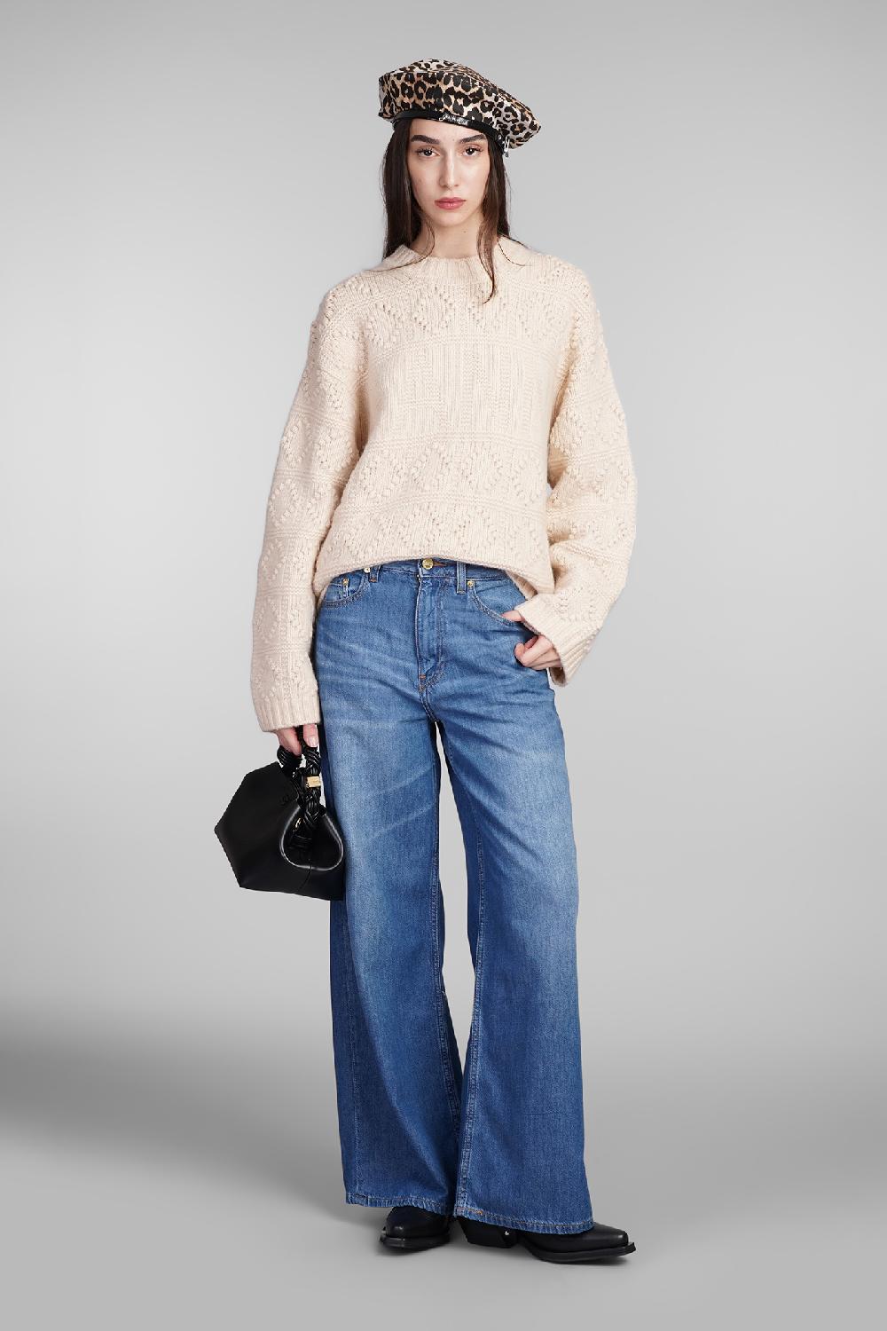 Deliberti Ganni Maglia In Lana Beige Cod. 402392 - Deliberti The Luxury Shopping