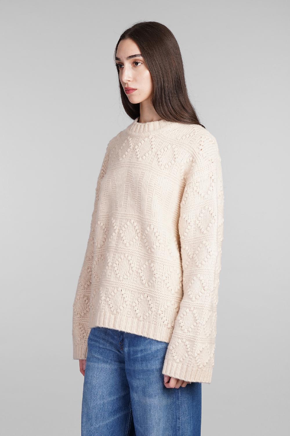 Deliberti Ganni Maglia In Lana Beige Cod. 402392 - Deliberti The Luxury Shopping