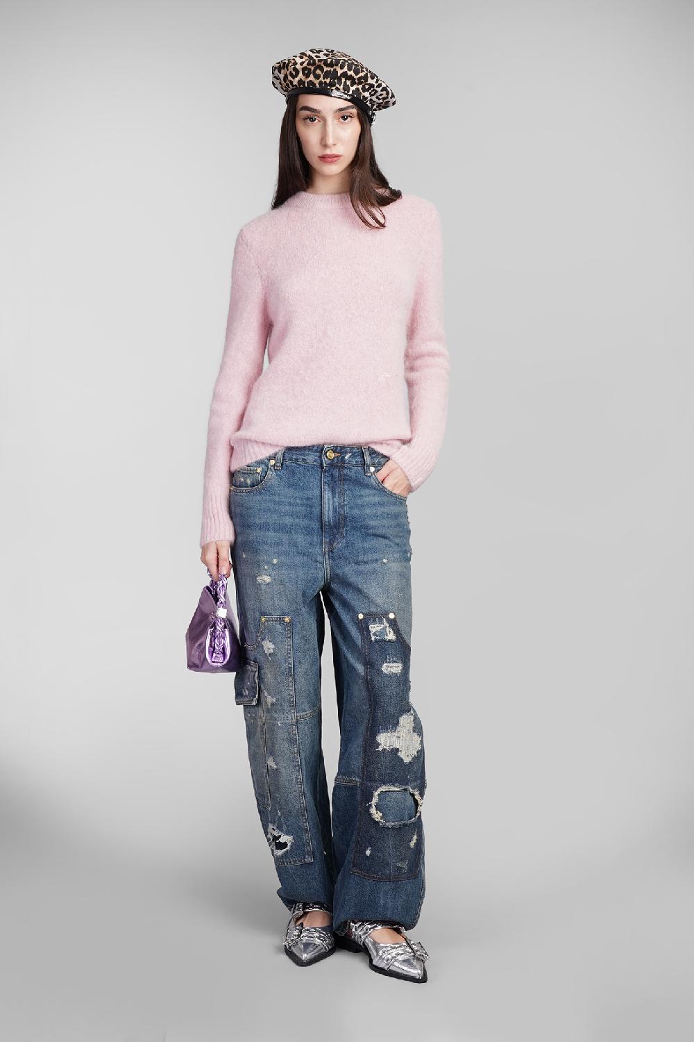 Deliberti Ganni Maglia In Lana Rosa Cod. 409934 - Deliberti The Luxury Shopping