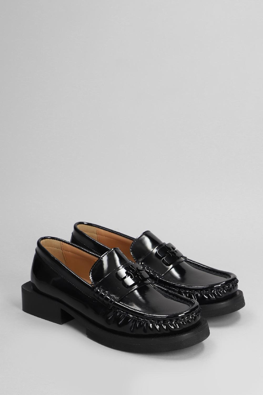 Deliberti Ganni Mocassini In Pelle Nera Cod. 403461 - Deliberti The Luxury Shopping