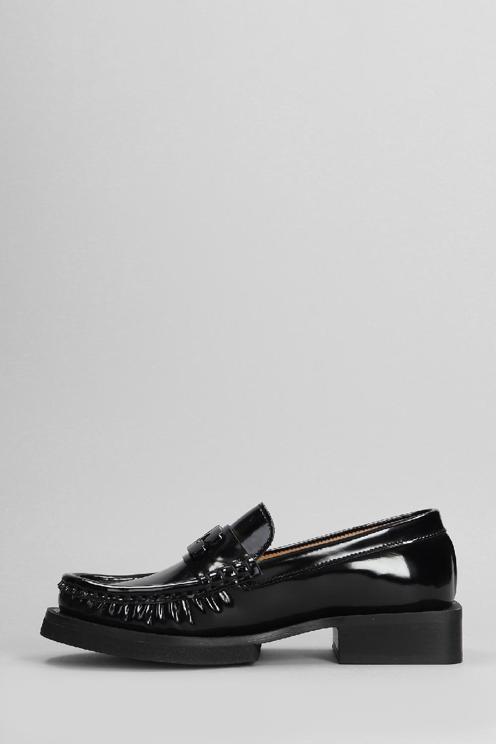 Deliberti Ganni Mocassini In Pelle Nera Cod. 403461 - Deliberti The Luxury Shopping