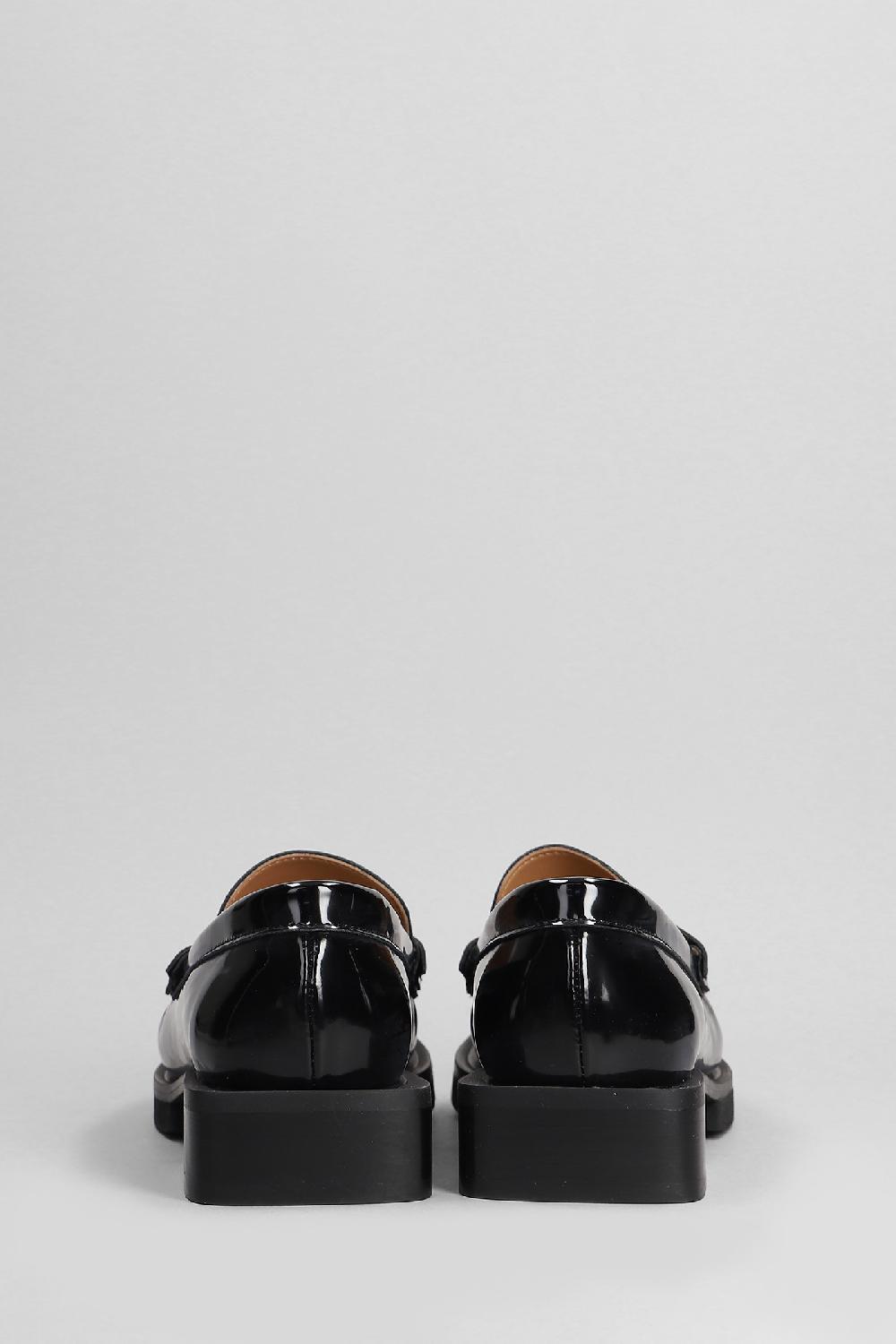 Deliberti Ganni Mocassini In Pelle Nera Cod. 403461 - Deliberti The Luxury Shopping