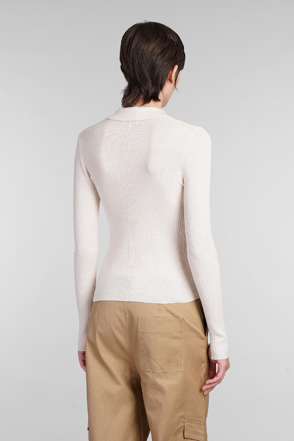 Deliberti Ganni Polo In Lana Beige Cod. 403417 - Deliberti The Luxury Shopping
