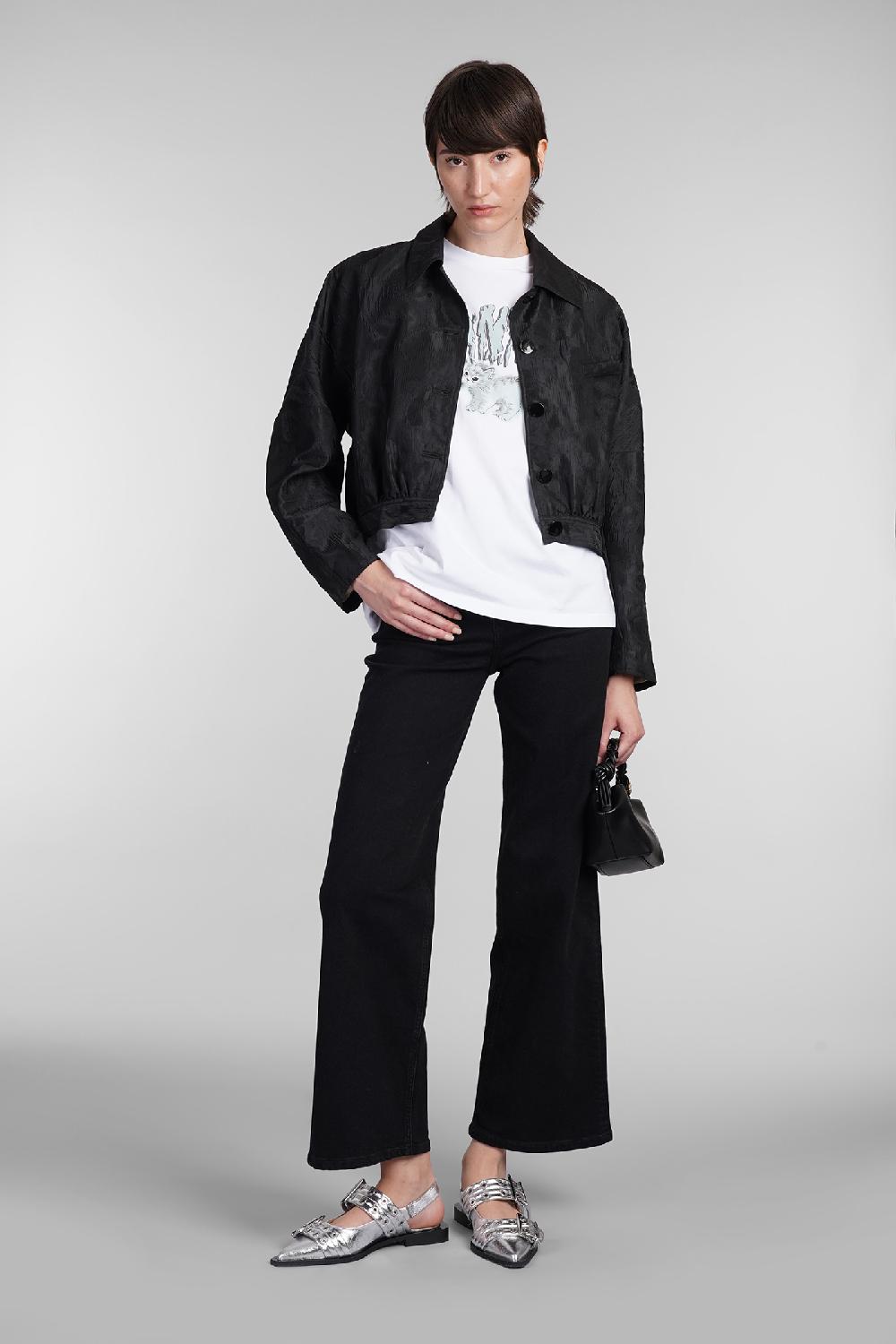 Deliberti Ganni T-shirt In Cotone Bianco Cod. 403451 - Deliberti The Luxury Shopping