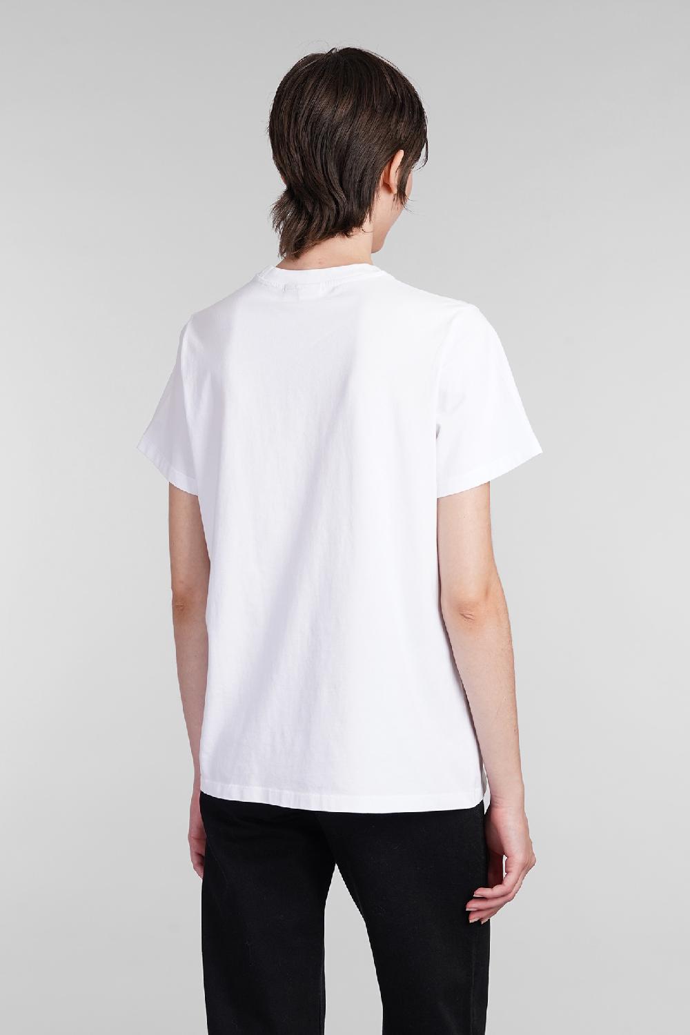 Deliberti Ganni T-shirt In Cotone Bianco Cod. 403451 - Deliberti The Luxury Shopping
