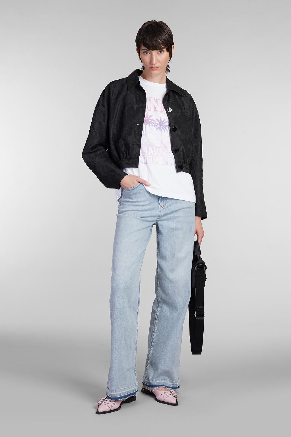 Deliberti Ganni T-shirt In Cotone Bianco Cod. 403452 - Deliberti The Luxury Shopping