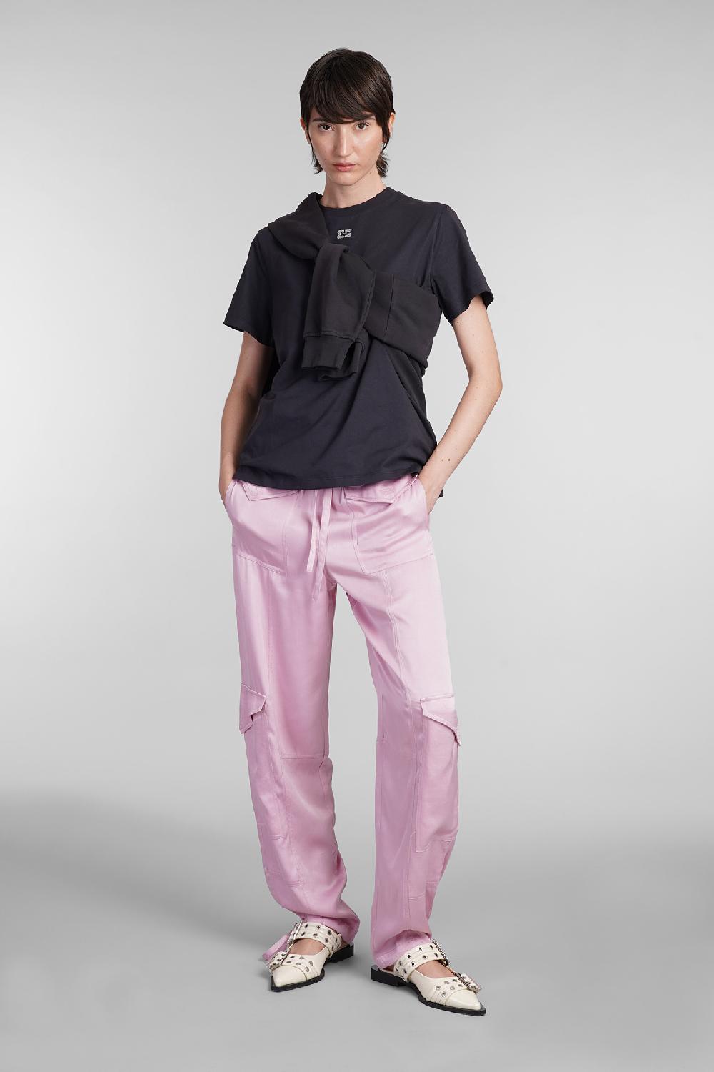 Deliberti Ganni T-shirt In Cotone Nero Cod. 403454 - Deliberti The Luxury Shopping