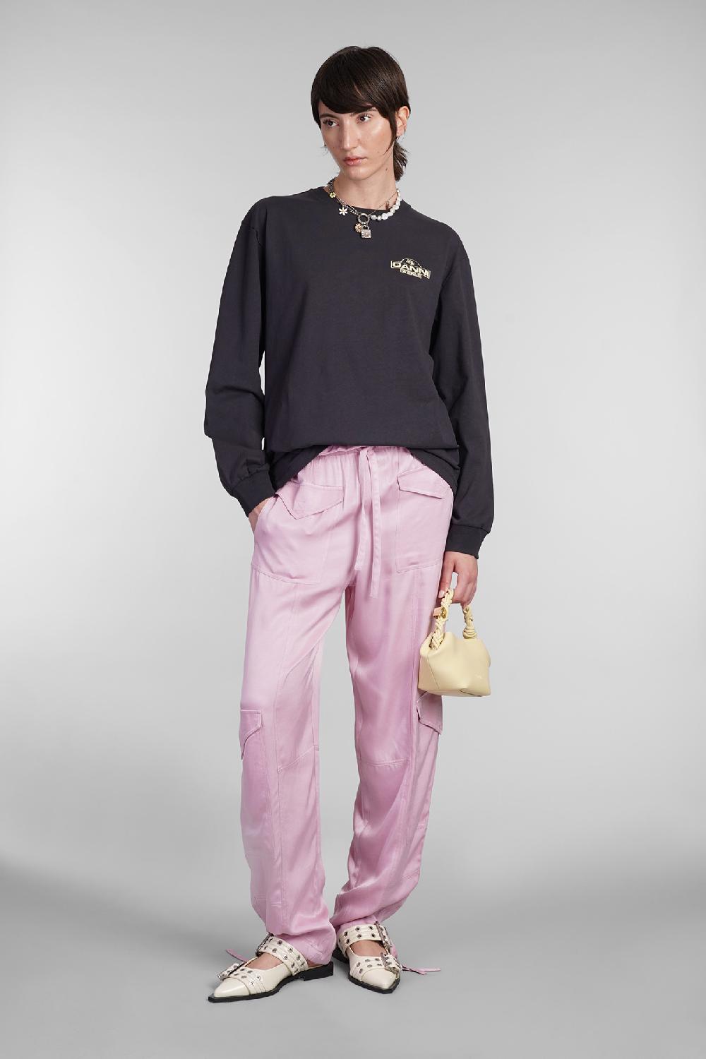 Deliberti Ganni T-shirt In Cotone Nero Cod. 403455 - Deliberti The Luxury Shopping