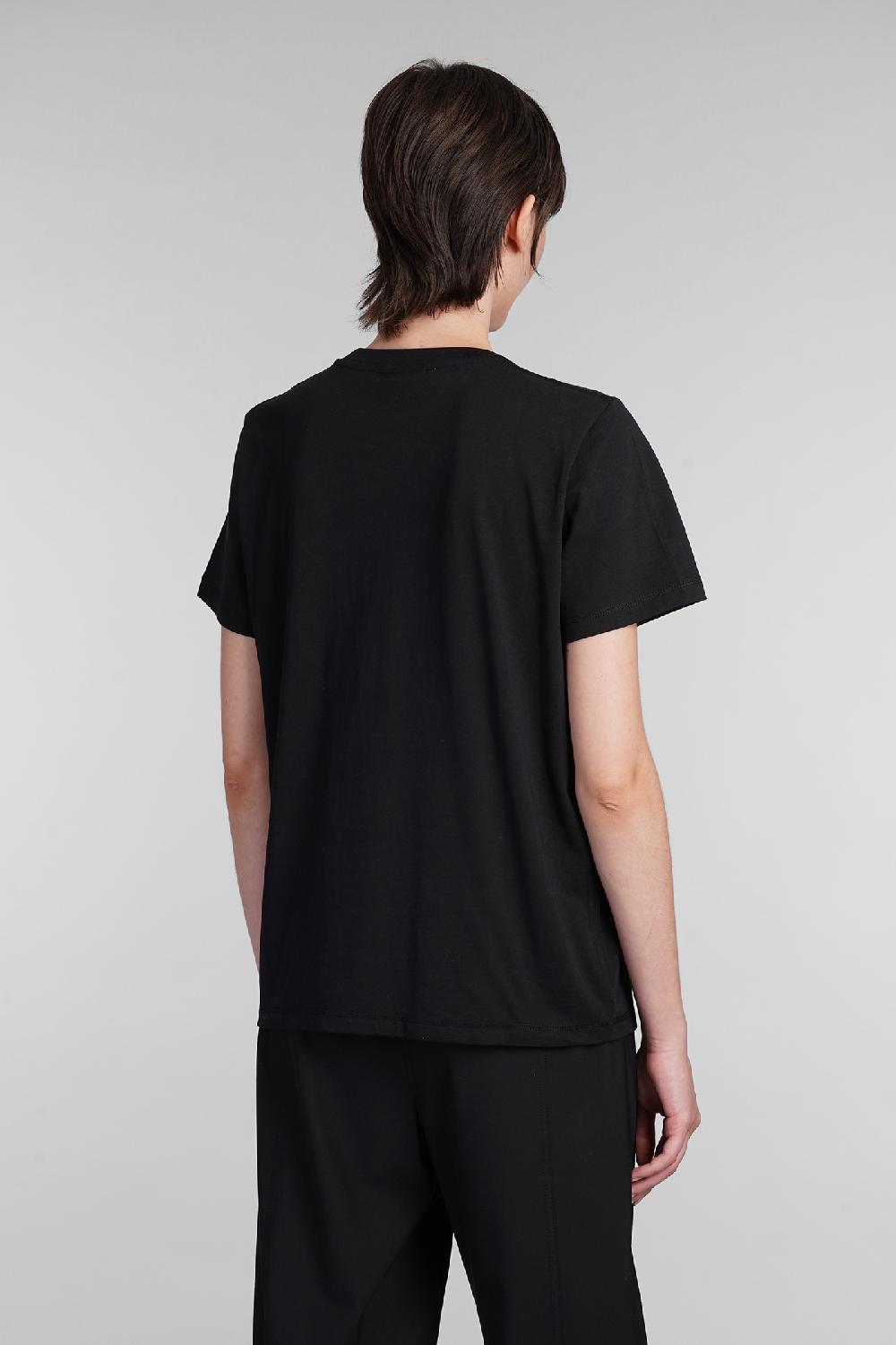 Deliberti Ganni T-shirt In Cotone Nero Cod. 403458 - Deliberti The Luxury Shopping